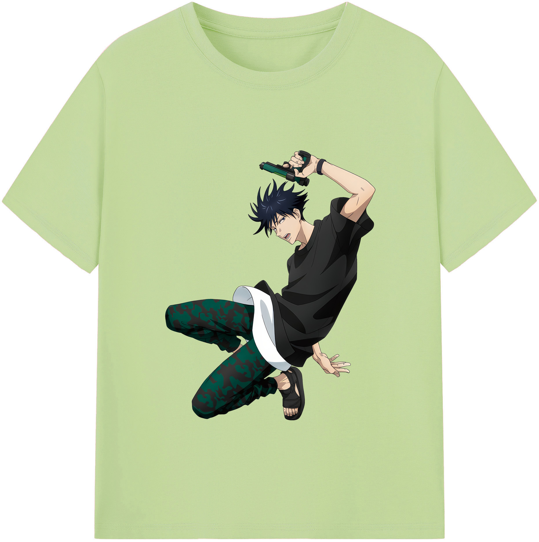 （画像用） 呪術廻戦 Jujutsu Kaisen 綿100％半袖Tシャツ（フロントプリント）